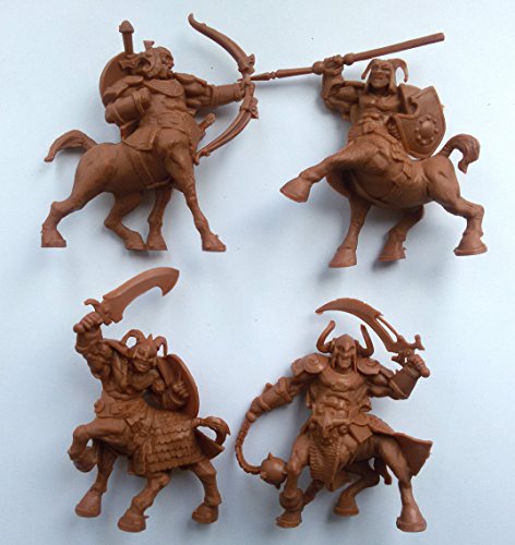 Centaurs 54 mm 1/32 - 4 Fantasy Figures Tehnolog Fantasy Battles Russian Toy Soldiers