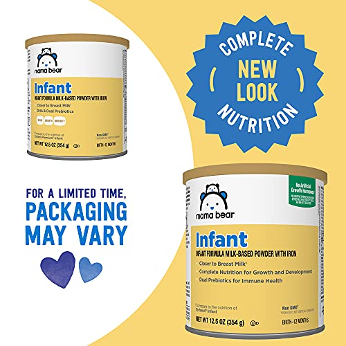 Amazon Brand Mama Bear Infant MilkBased Baby Formula Powder with