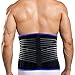 Gimars up to 44 Inch Lightweight Enhanced Professional Breathable Elastic Compression Waist Lumbar Lower Back Trimmer Support Brace Belt Strap-weight Loss Belt for Men and Women