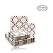 Silver Spoons Disposable 36 PC Dinnerware Set Dinner Side Plates, 18 Servings, Rose Gold