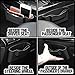 KMMOTORS Double Side Car Organizer Pocket, Dashboard Phone Holder, Console Organizer, Coin Holder, Auto Console Storage for Phones, Earphones, Sunglasses (Black)
