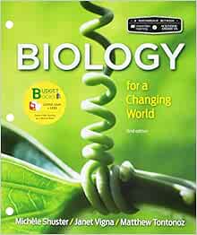 Loose Leaf Version For Scientific American Biology For A Changing World 9781319103040 Shuster Michele Vigna Ja Tontonoz Matthew Books 