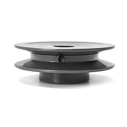 QWORK Single Groove Web Sheaves, 3"OD 5/8"Bore