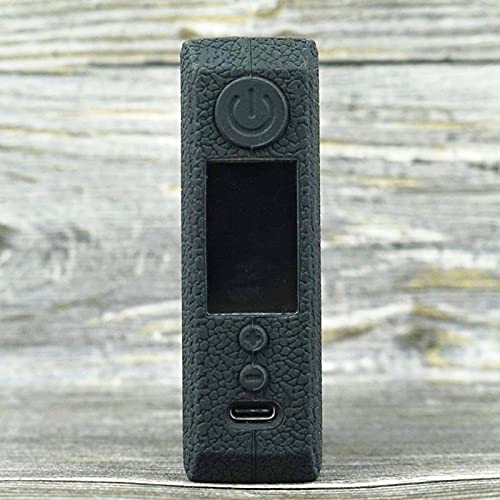 voopoo drag 3 cover Sunsight Silicone Case for 177W Texture Protective Soft Rubber Sleeve Skin Shell (Black Purple) in Saudi Arabia Strength/Flavor:Rainbow Drops - 30mg Parts Breeze Vape Nicotine Content