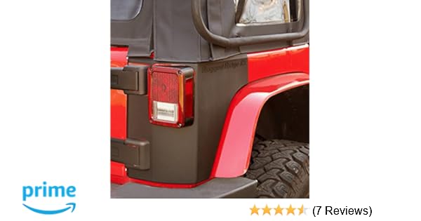 Rugged Ridge 11651.07 Rear Corner Body Armor Kit