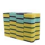 HOMMP No-scratch Heavy Duty Scrub Sponge, 6 Packs, 24 Counts