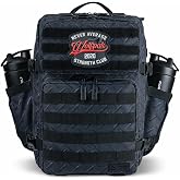 WOLFpak 35L Athletic Gym Backpack - Durable 1000D Waterproof Oxford Material with MOLLE Webbing, Laptop Pocket