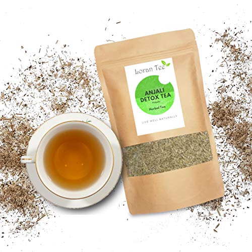 LORAN - Detox Set, Anjali Polpola Kräutertee, lose 100g, Teeflasche mit Sieb to go Teamaker 500 ml, Doppelwandig… – Bild 5