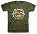 Living Water Never Thirst Again Christian T-Shirt (Large), Green
