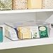 InterDesign Binz Tea Bag Organizer Box - Kitchen Cabinet Storage, Clear