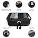 Zero Grid Packing Cubes - Travel Organizer Set with Shoe Bag Black, Black, Small, RFID Wallet