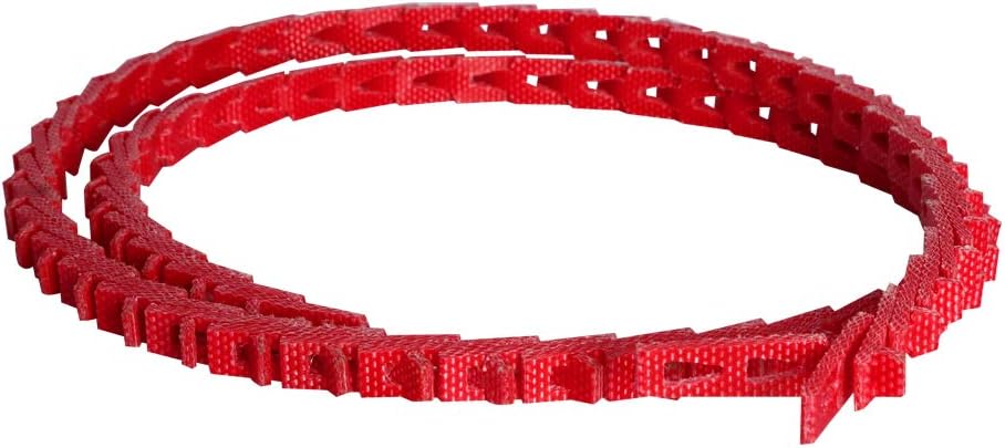 Waspt V-Belt Industrial Drive Belting,Adjustable Link,3/8" Width,4ft Length (A Type)