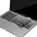 MOSISO Silicone Pattern Keyboard Cover Protective Skin Compatible with MacBook Pro 13 inch 2017 2016 Release A1708 Without Touch Bar & Compatible with MacBook 12 inch A1534, Mix Ombre Black