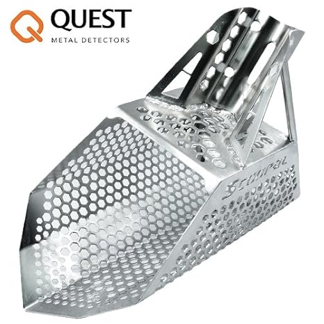 Pala Forata Scoopal Quest Metal Detector Recupero Oggetti