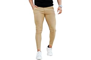 GINGTTO Mens Dress Pants Slim Fit Chino Pants for Men Formal