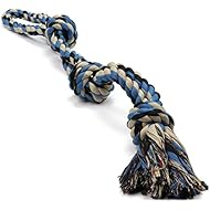 XL Dog Rope Toy for Aggressive CHEWERS - Benefits Non-Profit Dog Rescue - Extra Large Dog Rope Toys for Large Dogs - Large Dog Toy Floss - Nearly Indestructible Dog Toys (1 Piece)