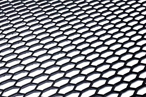 Universal ABS Plastic Mesh Grill Black 90x40cm