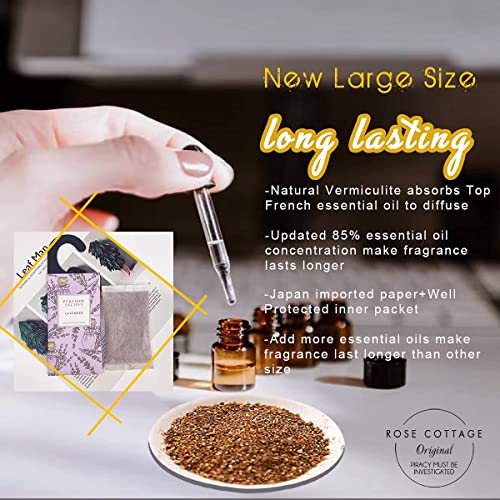 Rose Cottage Scented Sachet for Drawer Freshener,Closet Freshener Home