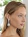 Mariell Luxury CZ Pear Shaped Teardrop Dangle Chandelier Bridal Earrings for Wedding, Bridesmaids & Prom