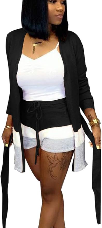 sweater 2 piece short set