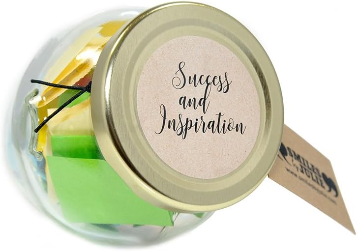 Smiles by Julie - Success and Inspiration Quotations in a Jar. A Thoughtful and Motivational Quote for Every Day of the Month. Ideal Gift for Inspiration and Encouragement. Comes in its own Gift Box.: Home & Kitchen