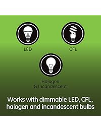 Módulo de lámpara GE Lighting con control de atenuador, Z Wave Plus, enchufe doble, 14280, 14294, 600.0watts