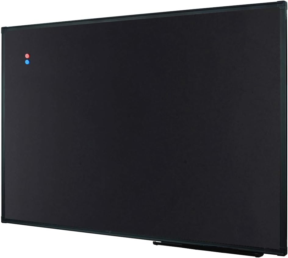 XBoard Magnetic Chalkboard Blackboard 36 x 24, Chalk Board/Black Board with 2 Magnets : Office Products