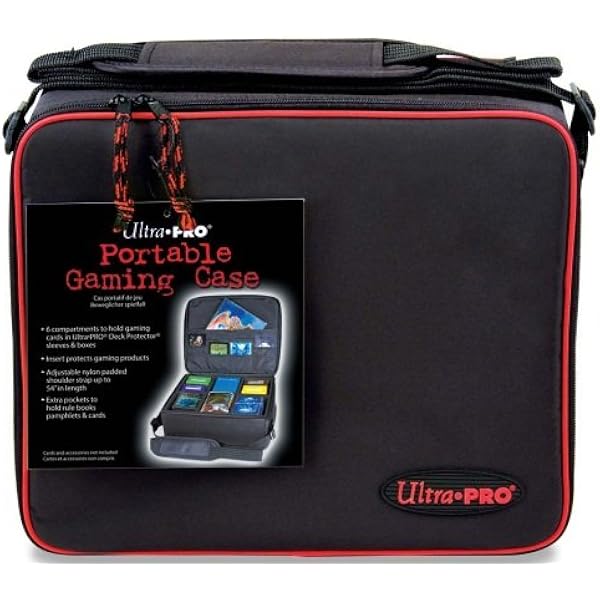 Ultra Pro Caja de Juegos con Cremallera con Inserto Ondulado: Amazon.es: Juguetes y juegos