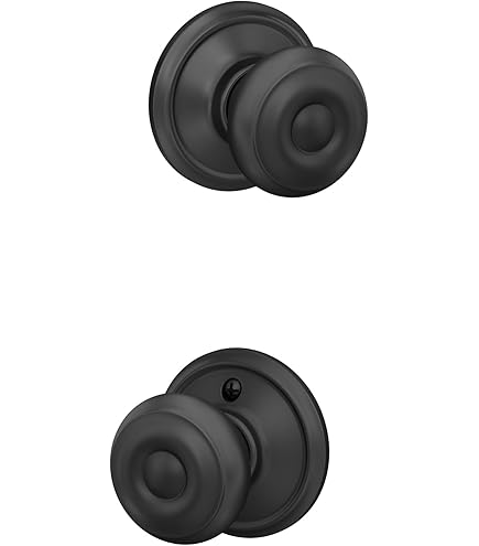 Schlage F10 BWE 622 Bowery Door Knob, Hall & Closet Passage
