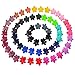 60 Pcs Petal Hair Clips, Bantoye Girls Beautiful Mini Flower Hair Clips Hair Accessories for Girls and Women, Random Color