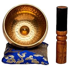 Tibetan Singing Bowl Set by The Ohm Store with