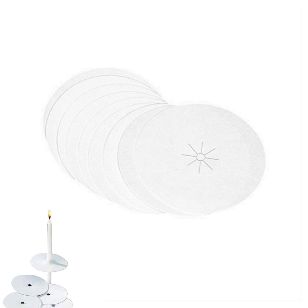 D'light Online Drip Protector - 1000 Paper Bobeche Candle Holder for Candlelight Vigil, Church Service, Church Mass, Memorial Service and Devotional Candles (Set of 1000)