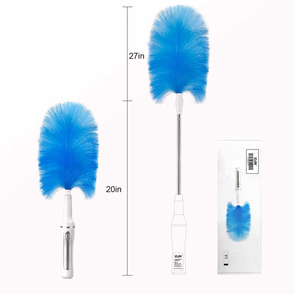 YZYTM Spolverino Elettrico a 360 Gradi Spazzola Elettrica Rotante Senza Fili  Pulizia Ricaricabile， Spazzola Antipolvere Rotante，Nessun Angolo Morto  Forniture for la Pulizia Commercio, Industria e Scienza urban-earth.co.uk
