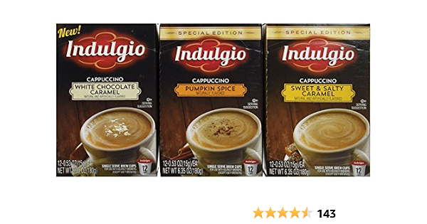 Indulgio Cappuccino 12-Count 
