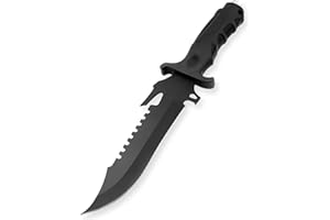 CLYZSTU Hunting Knife,Fixed-Blade Hunting Knives Multifunctional Survival Knife,5.7 Inch Blade Strong and Sharp Stainless Ste