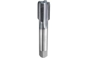 HARFINGTON M24x2 Metric Thread Tap 6542 Cobalt High-Speed Steel TiCN Coated Plug Tap Right Hand Straight Flutes Screw Threadi