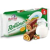 Sponge Cakes with Hazelnut Filling (Rollino)