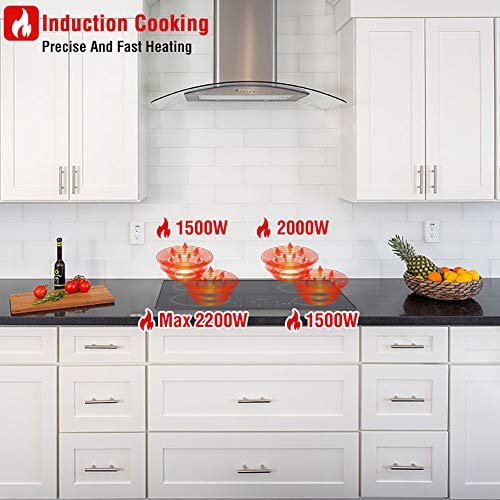 3 Induction+Cooktop+ECOTOUCH+Electric+Smoothtop