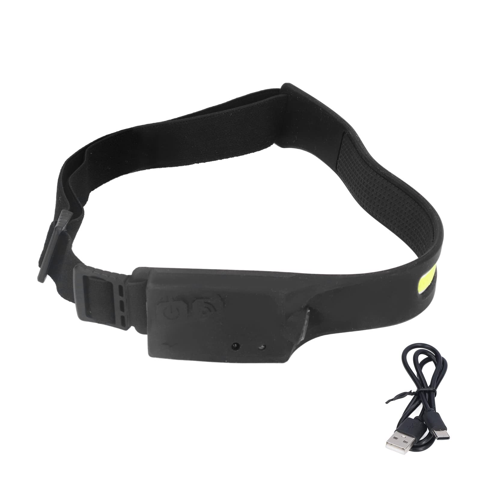 USB Rechargeable Headlight 230° All Perspectives Headlight LED IPX4 Waterproof Head Lamp 5 Light Modes