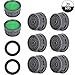 20 Sets Faucet Aerator with Gasket 2.2 GPM Sink Aerator Faucet Replacement Parts for Bathroom or Kitchen