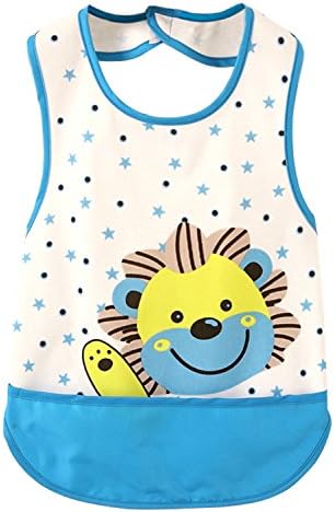 Aulase Unisex Toddler Baby Waterproof Smock Apron Bib Sleeveless Overclothes