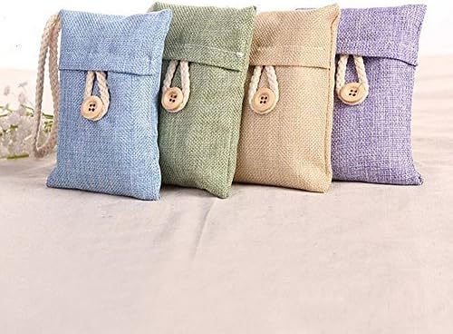 4 Pack Air Purifying Freshener Bag 400g in Addition to Formaldehyde Odor Activated Carbon Package for the New House or Car