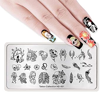 Amazon Com Nail Art 12x6cm Nicole Diar New 15 Designs Flower Amazon Com Nail Art 12x6cm Nicole Diar New 15 Designs Flower