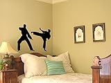 Karate Martial Arts Graphic Design Vinyl Wall Decal
