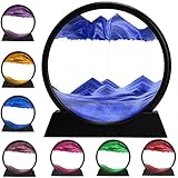 rysnwsu 3D Dynamic Sand Art Liquid Motion, Moving