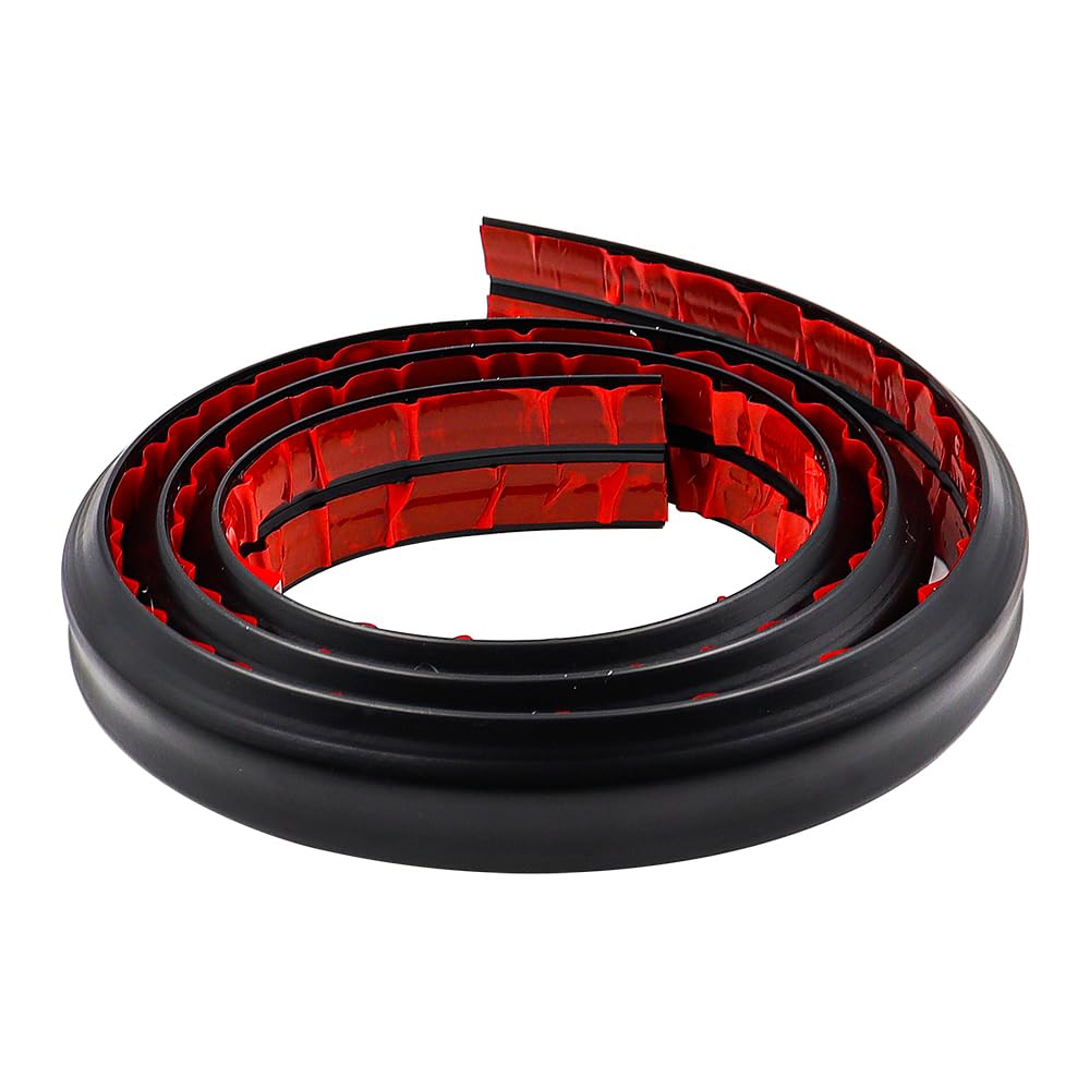 CENPEK 2m Floor Wire Cover, Cable Protector, Protective Wire Cover for Cable Hiding, Office, Home, Warehouse (Black)