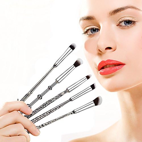 Makeup Tool,5pcs Harry Potter Wand Makeup Brushes For Foundation Blending Eyeshadow Face Powder Soft Brushes Make Up Brushes Set by BabyKim