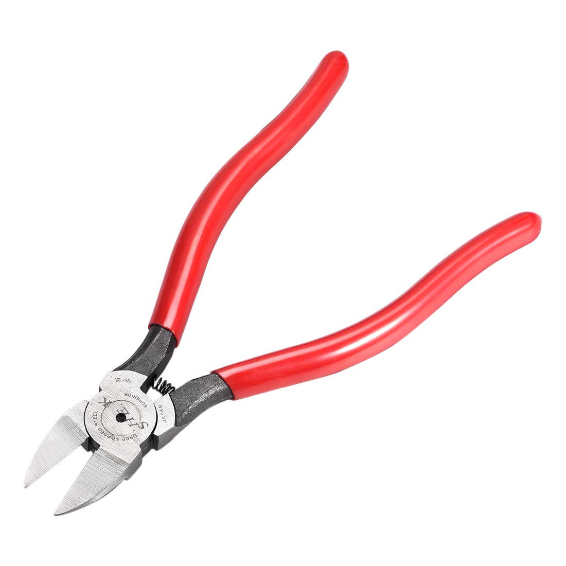 uxcell Diagonal Cutting Pliers 8 Inch Wire Cutter Side Cutting Pliers Spring-Loaded