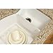 Rubbermaid Twin Sink Divider Mat, White