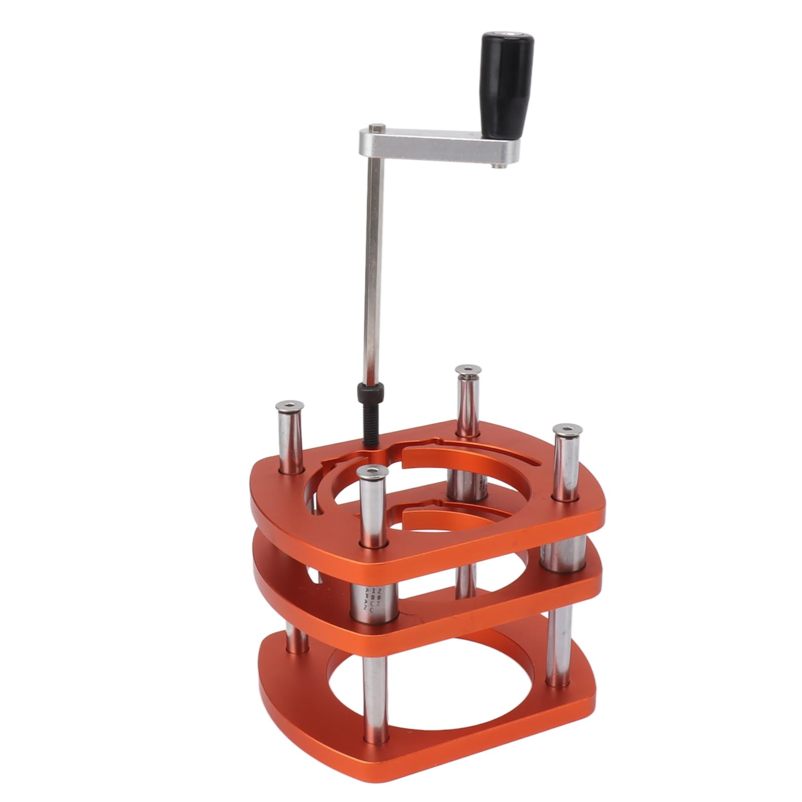 Router Lift Base Aluminum Alloy Router Table Saw Insert Plate Lifting System Base Kit for Small Trimming Machines